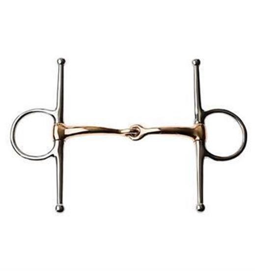 Metalab Full Cheek Copper Snaffle Bit