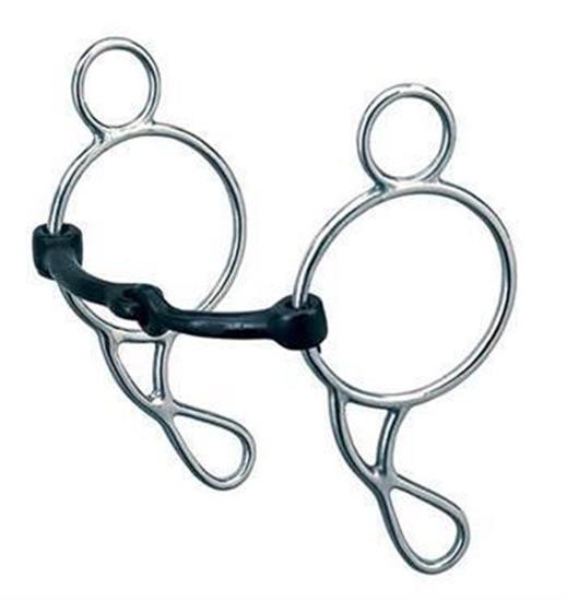 Weaver Sweet Iron Snaffle Mouth Gag Bit
