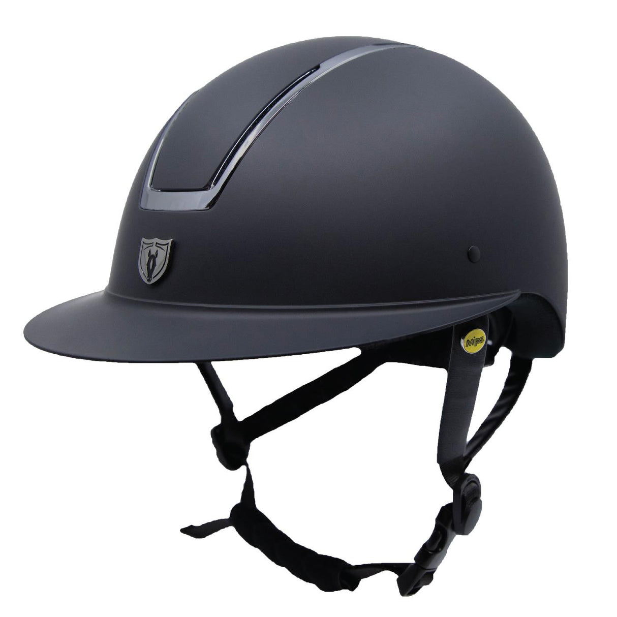 Tipperary Windsor Wide Brim MIPS Helmet - Black Chrome Trim