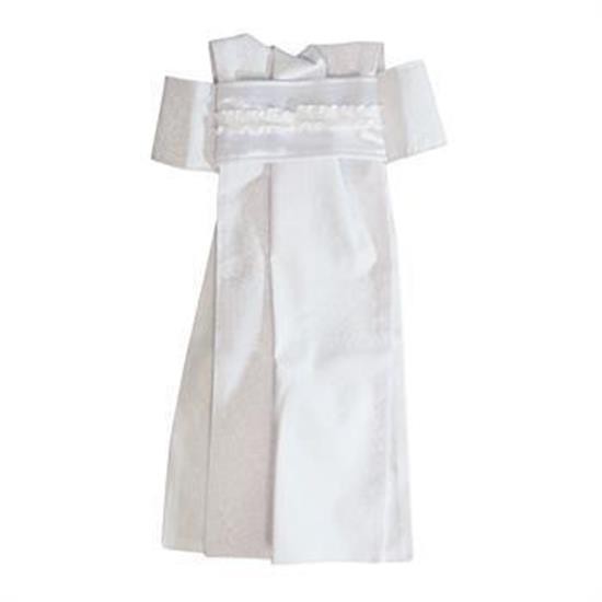 Pre-Tied Embellished Neck Stock Tie