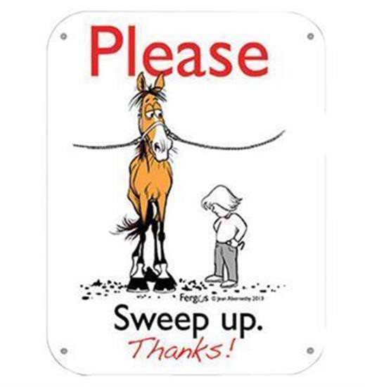 Fergus Sweep Up Barn Sign