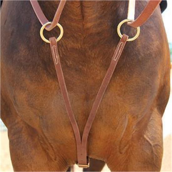 Copper Canyon Harness Leather Adjustable Training Fork