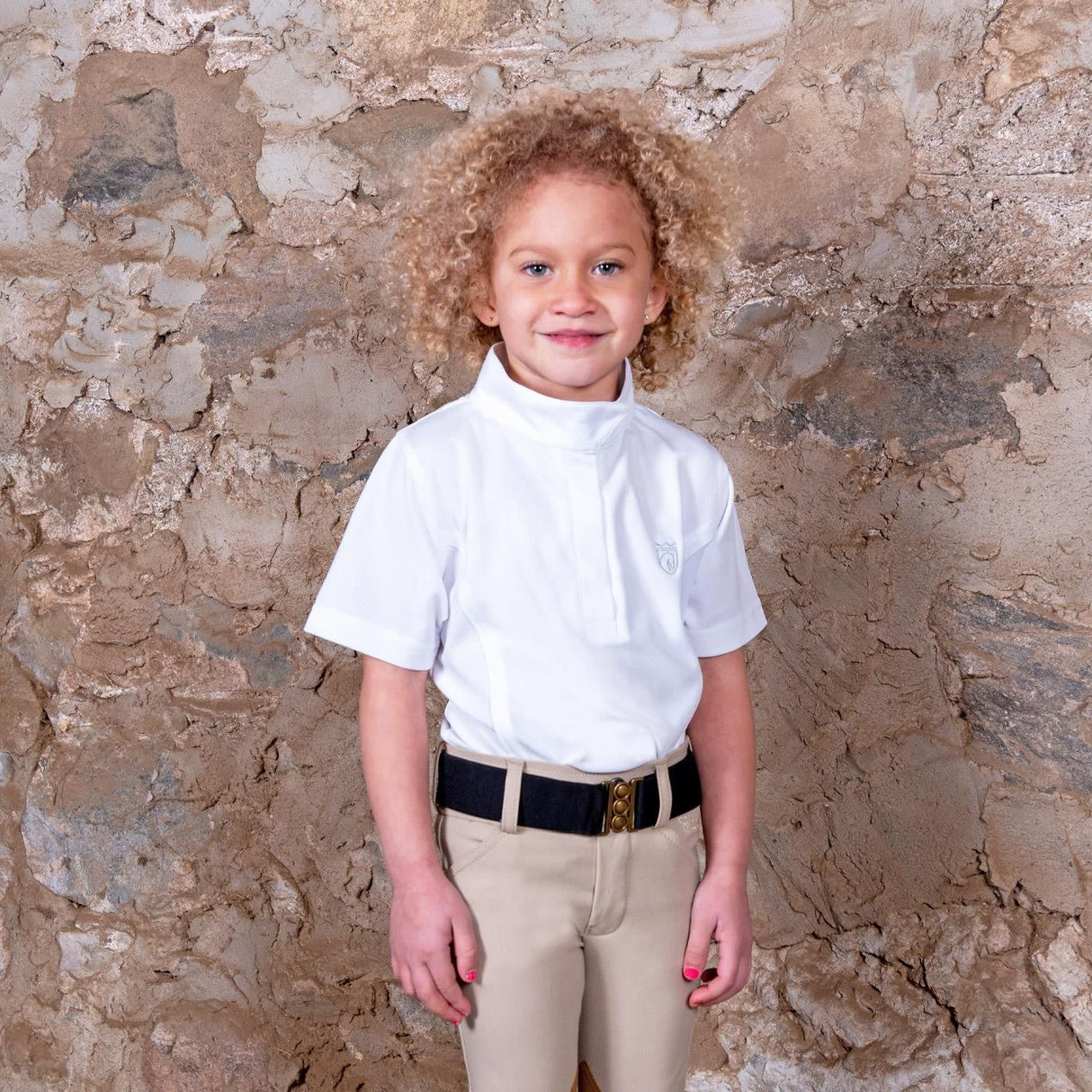 Elation Platinum Pavia Short Sleeve Show Shirt - Kids'