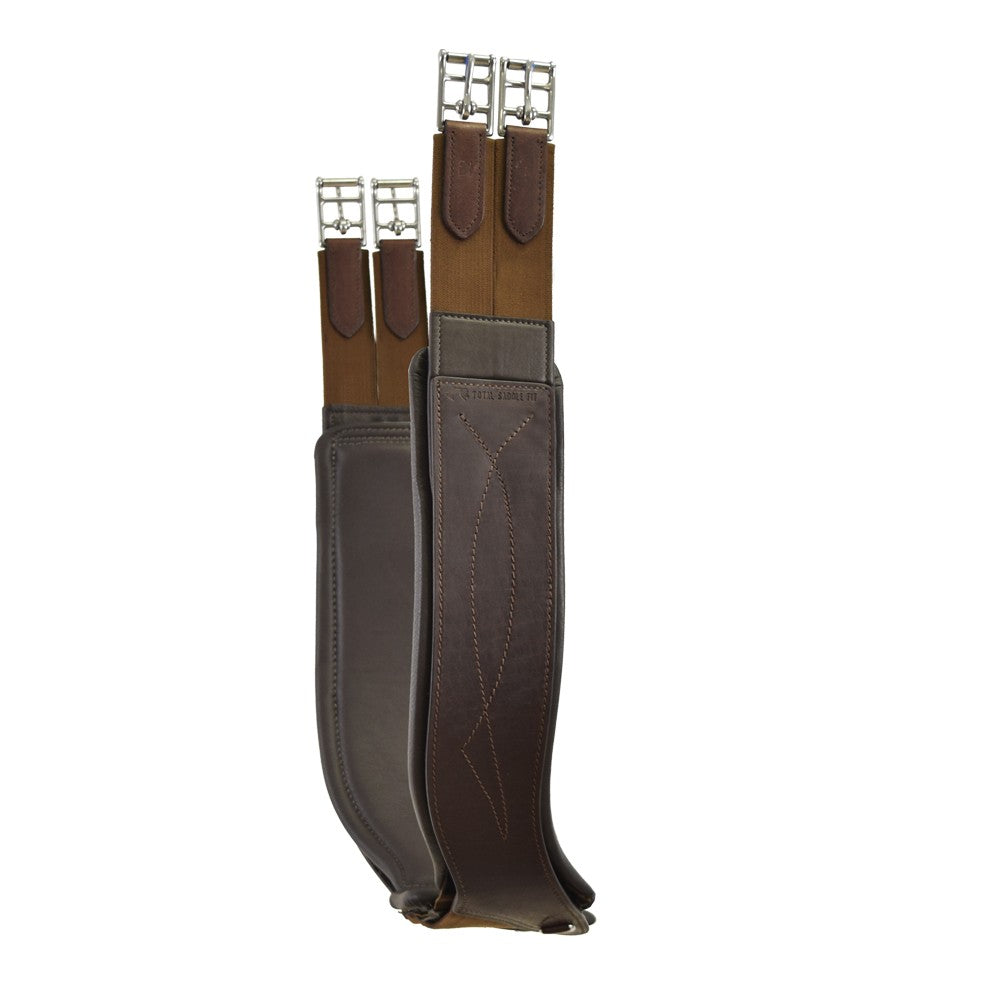 StretchTec Shoulder Relief Girth W/ Leather Liner