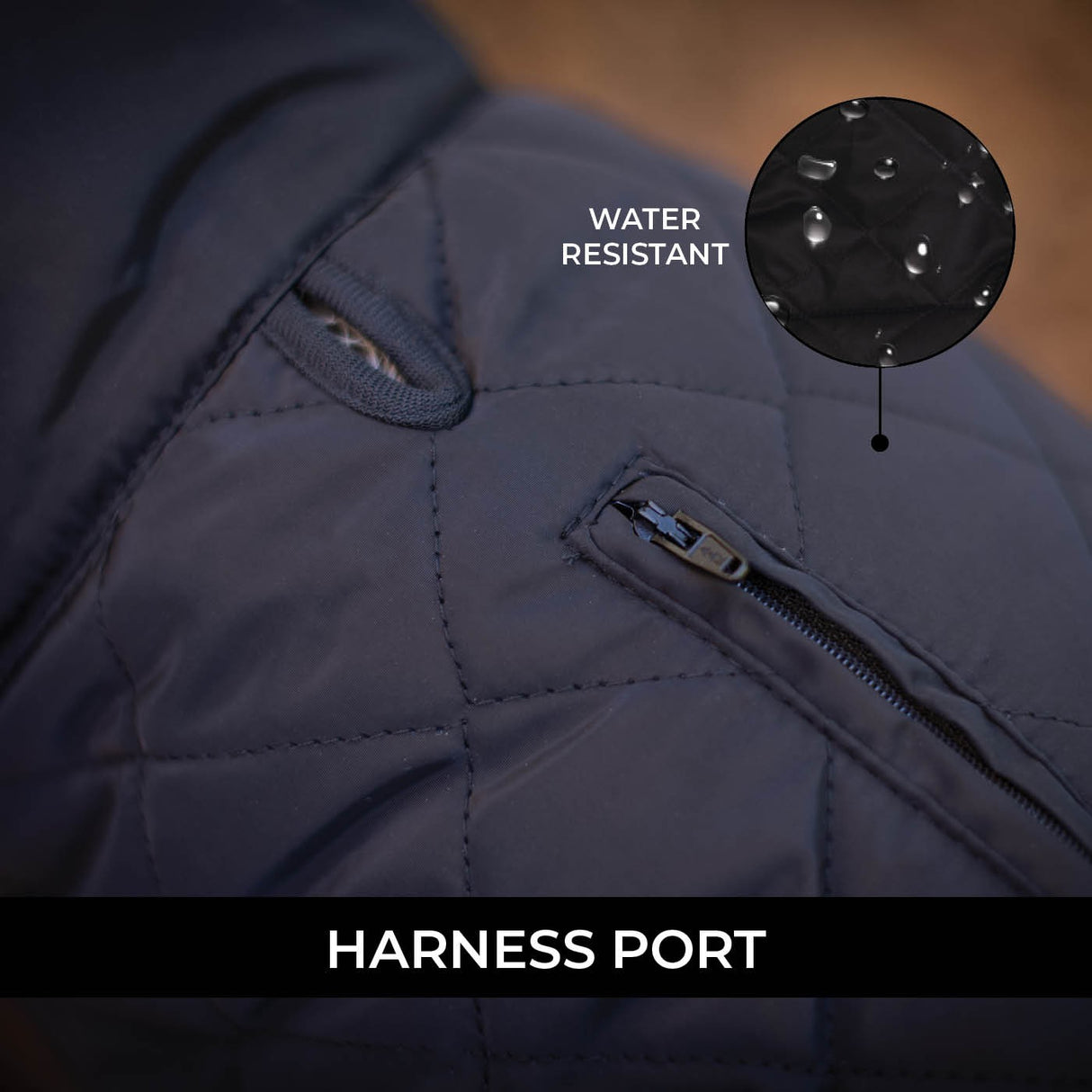 Shedrow K9 Brentwood Quilted Dog Coat