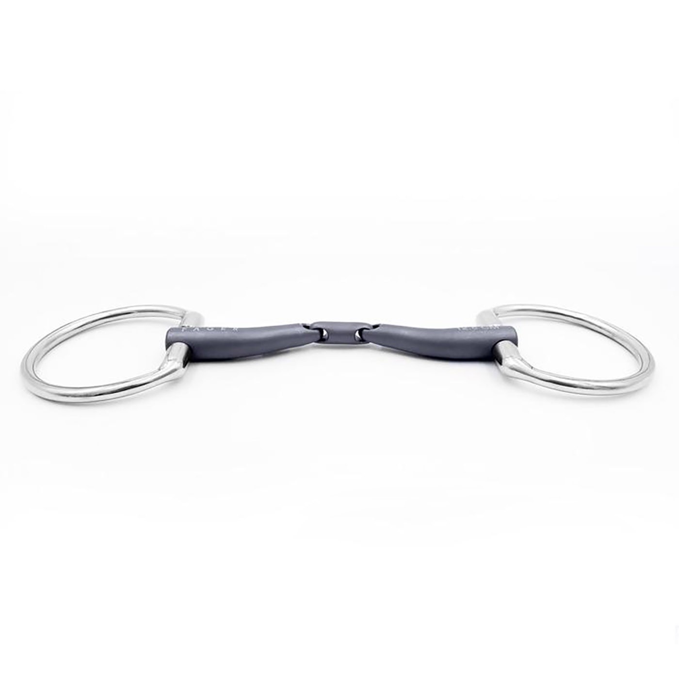 Fager Maria Titanium Low Port Double Jointed Eggbutt Bit