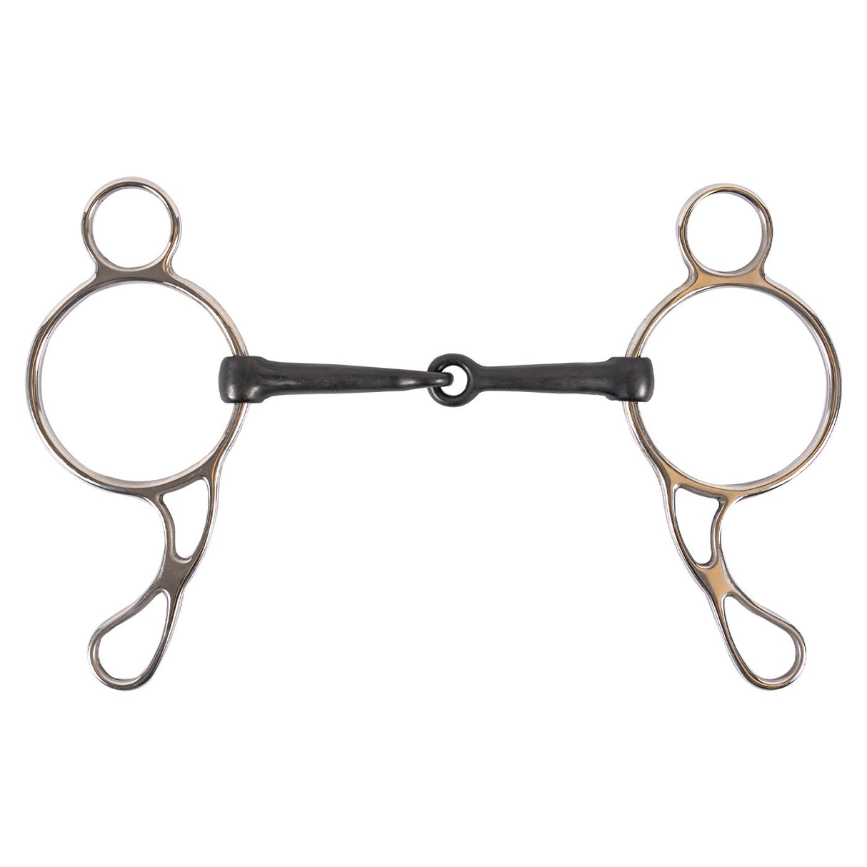 Weaver Sweet Iron Snaffle Mouth Gag Bit