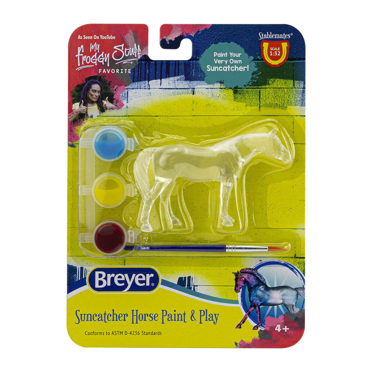 Breyer Stablemates Suncatcher Paint & Play Assorted Horse