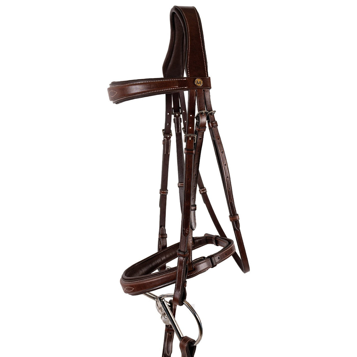 Mondega Vienna Fancy Stitch Hunter Bridle