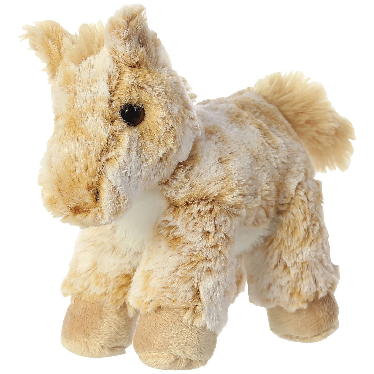 Aurora Mini Flopsie Caramel Horse Plush 8 in.