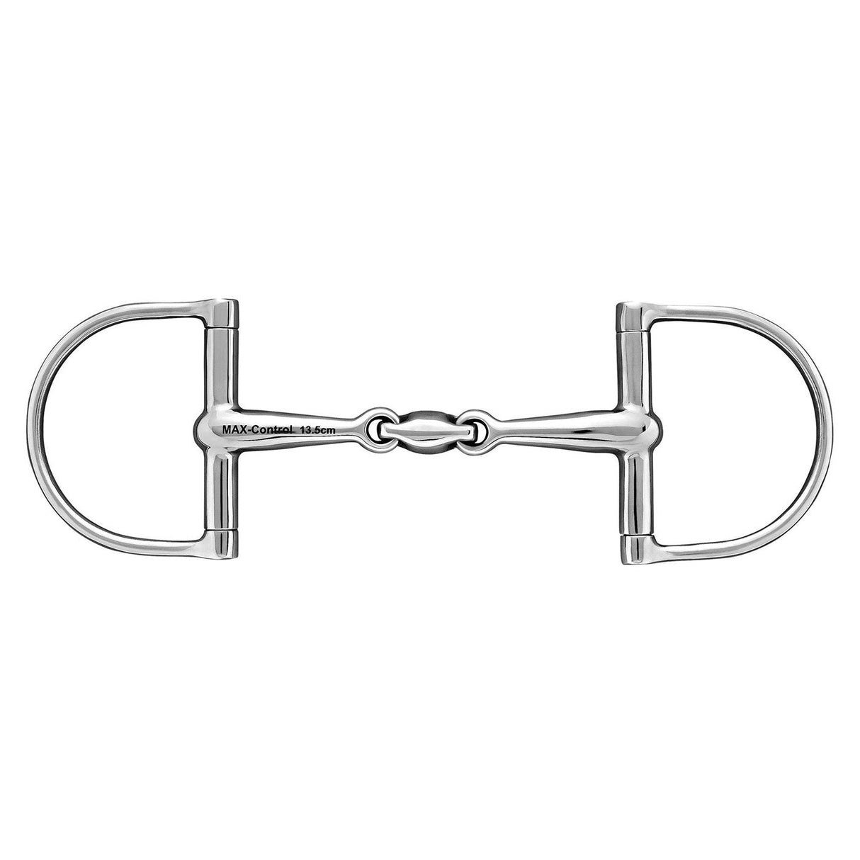 Sprenger Max Control D-Ring Double Jointed Snaffle Bit - 0.6 in.