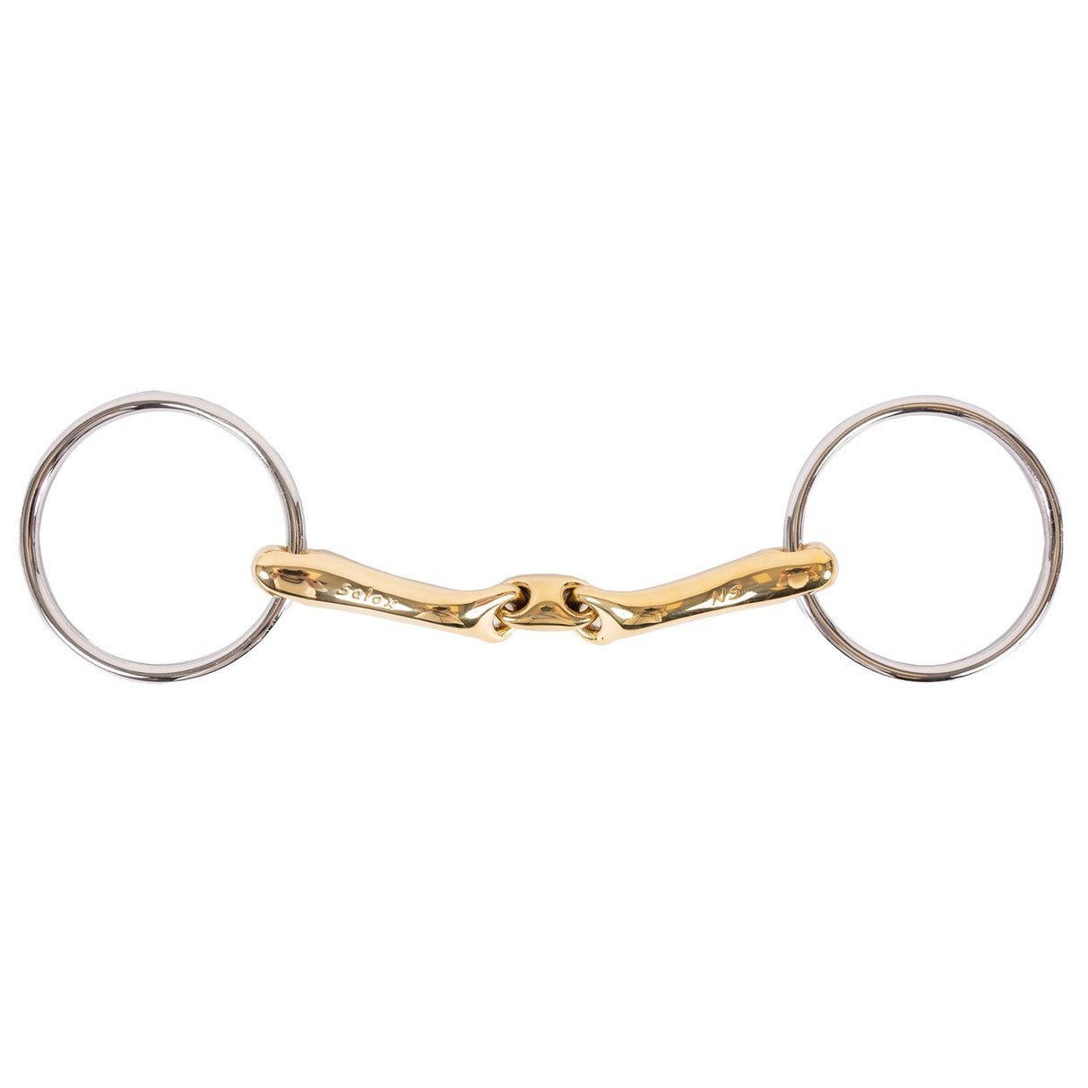 Neue Schule Loose Ring Verbindend Snaffle Bit - 0.6 in.