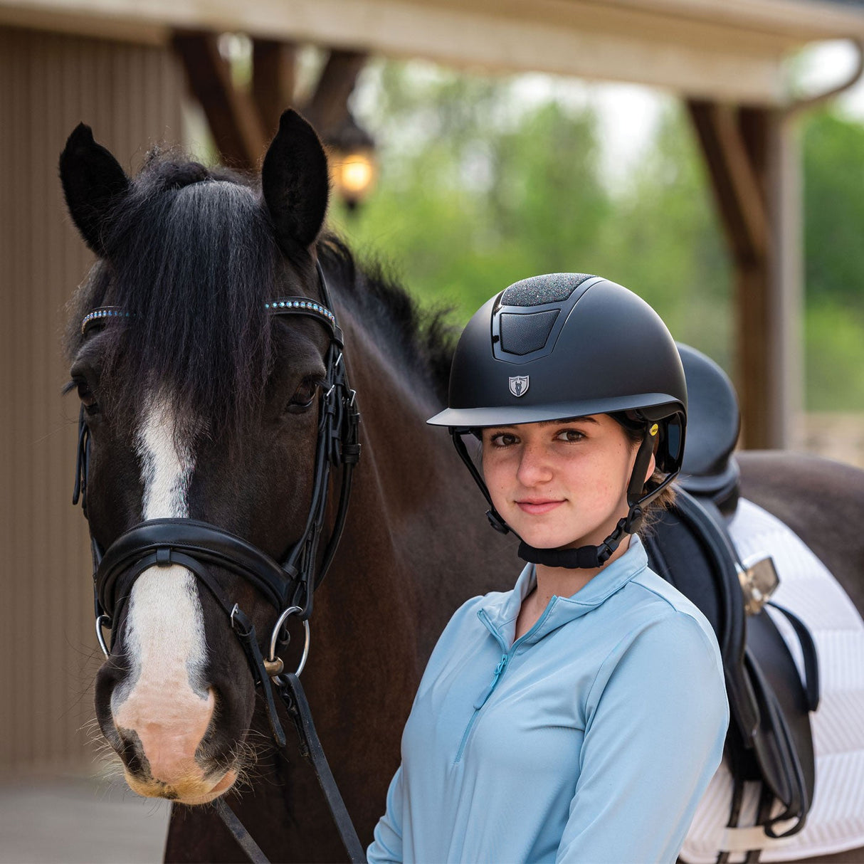 Tipperary Devon Wide Brim MIPS Helmet - Sparkle