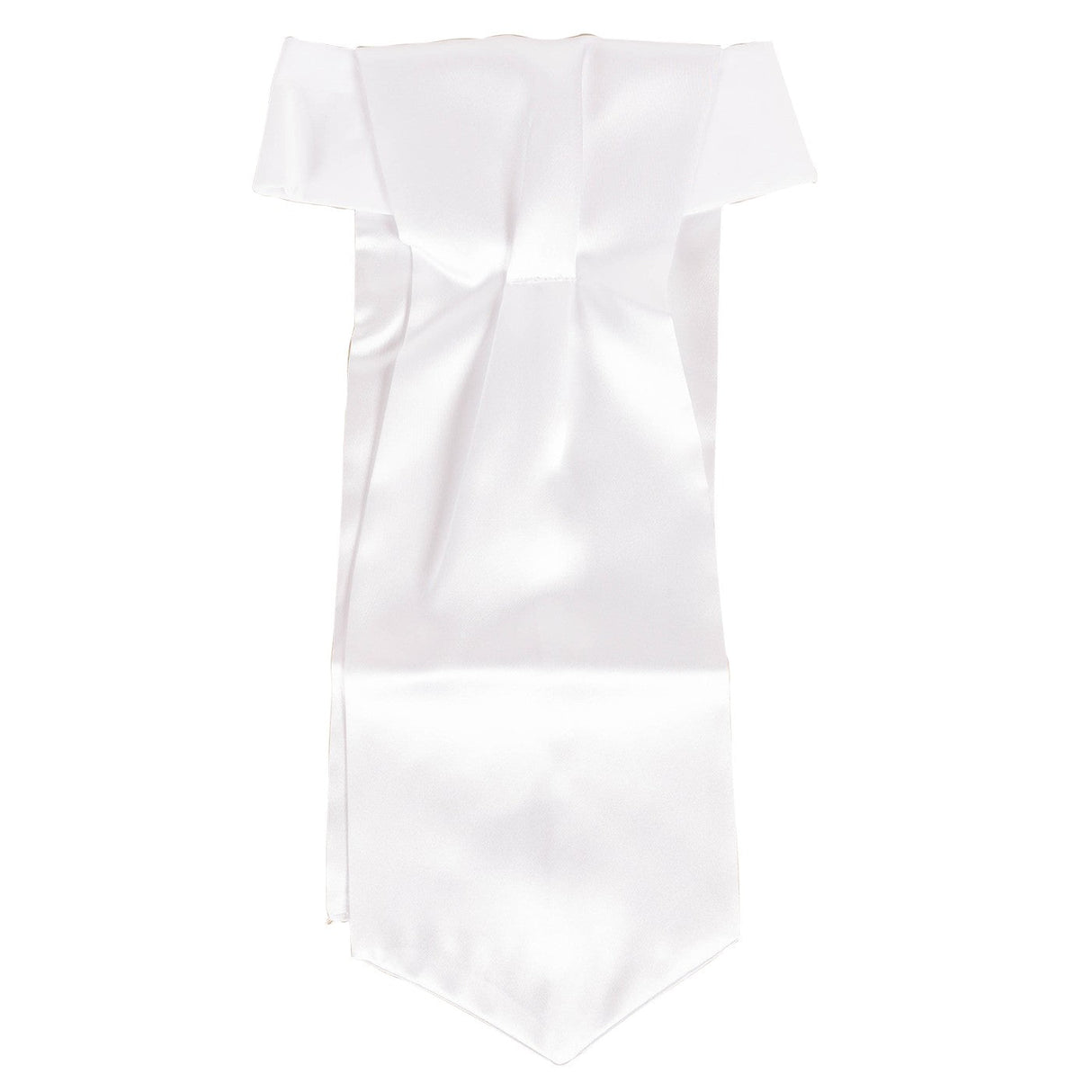 Pre-Tied Satin Sheen Stock Tie