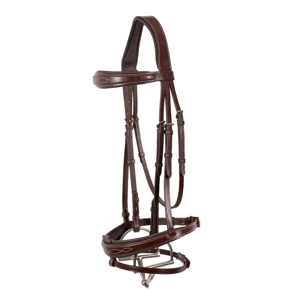 Mondega Liberica Fancy Stitched Hunter Bridle