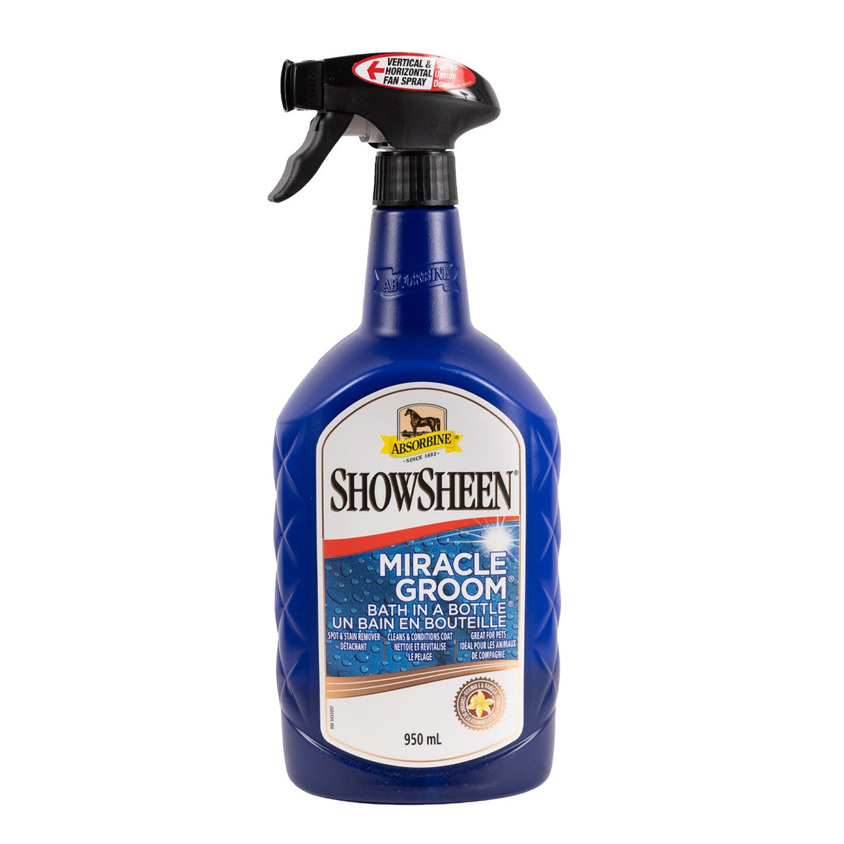 Absorbine ShowSheen Miracle Groom W/ Sprayer 32 oz.