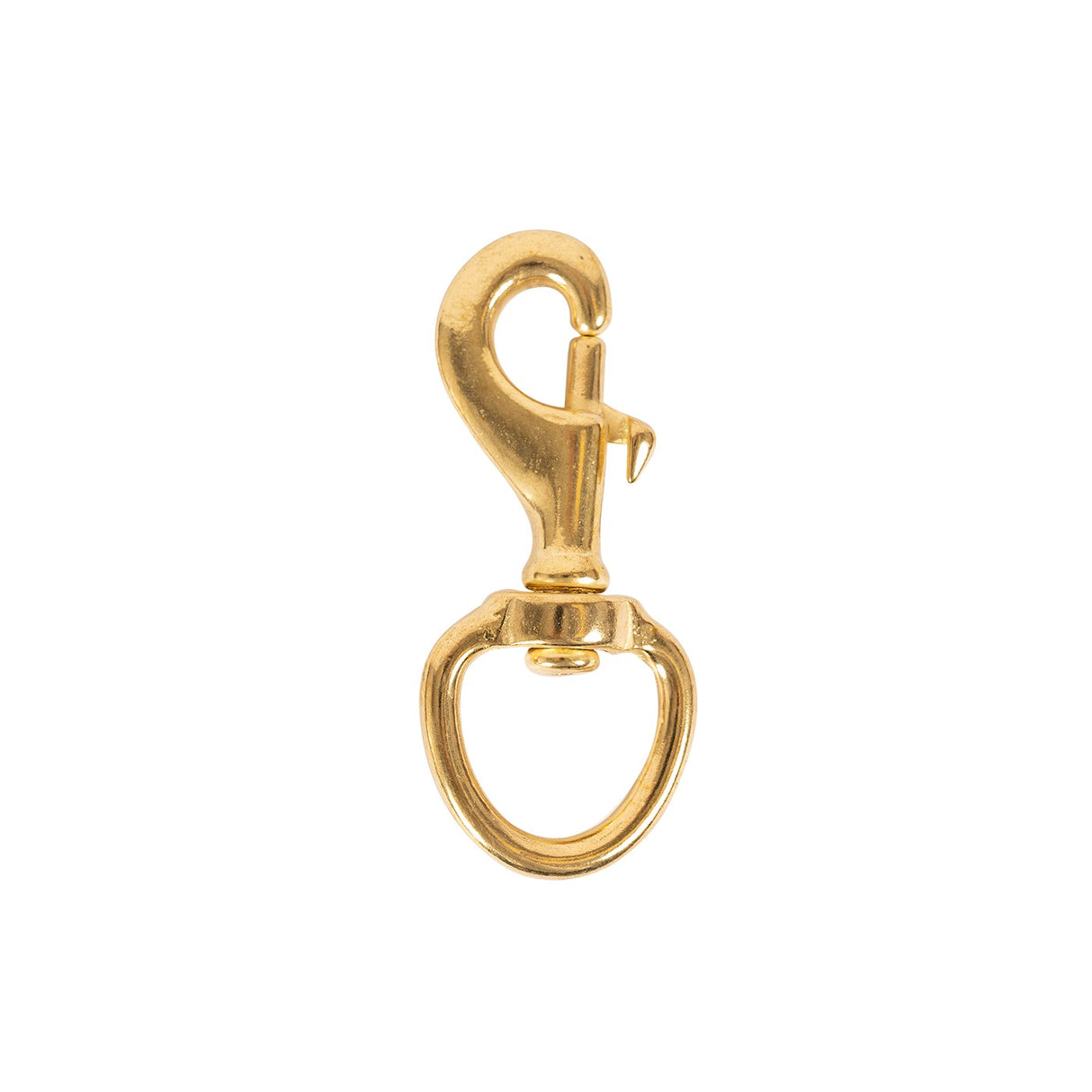Shedrow Swivel Bolt Brass Snap 3 1/2 in.