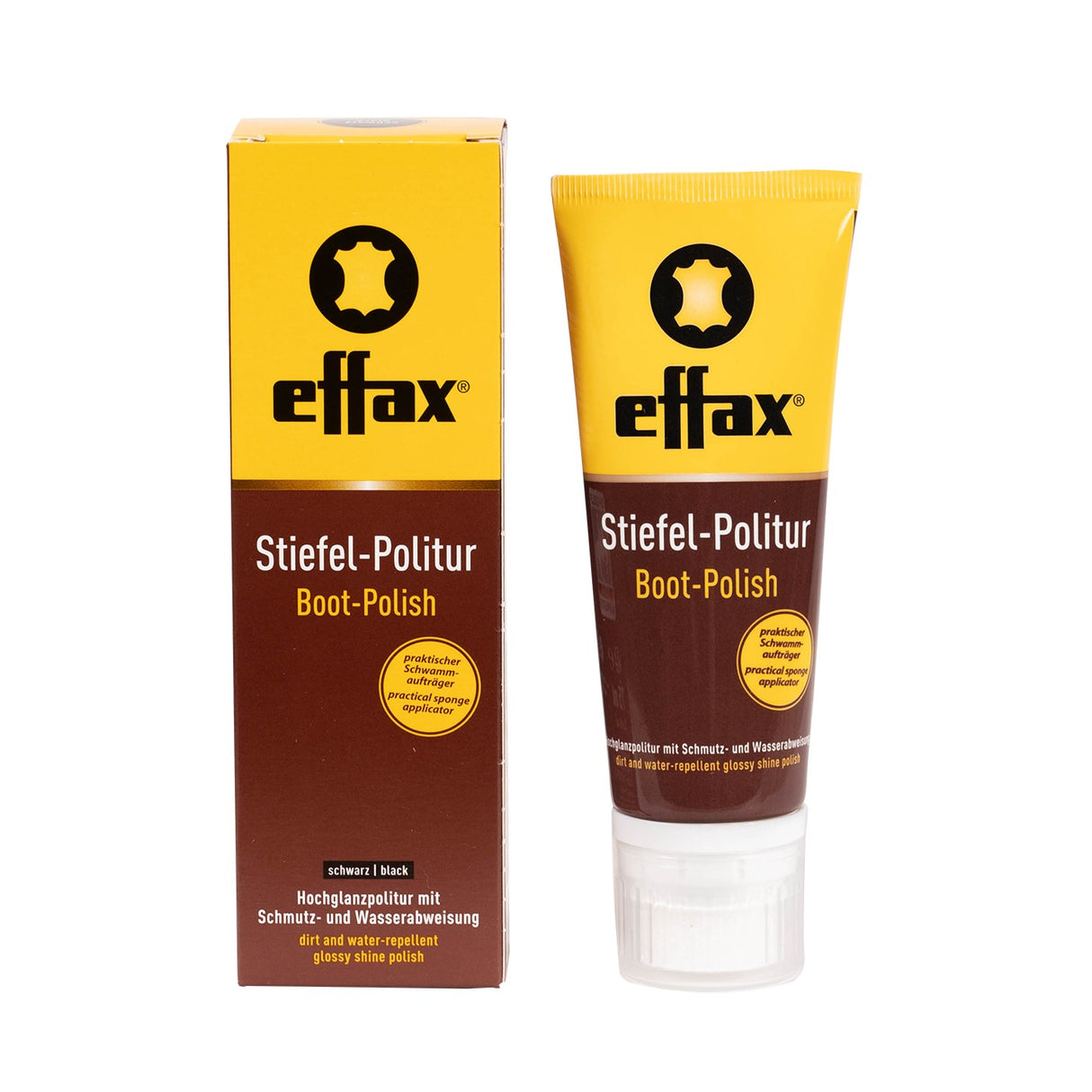 Effax Boot Polish Black 2.5 oz.