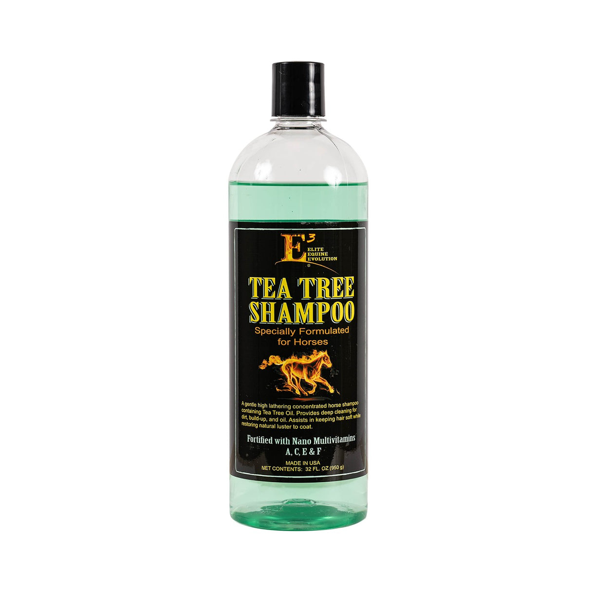 E3 Elite Equine Tea Tree Shampoo 32 oz.