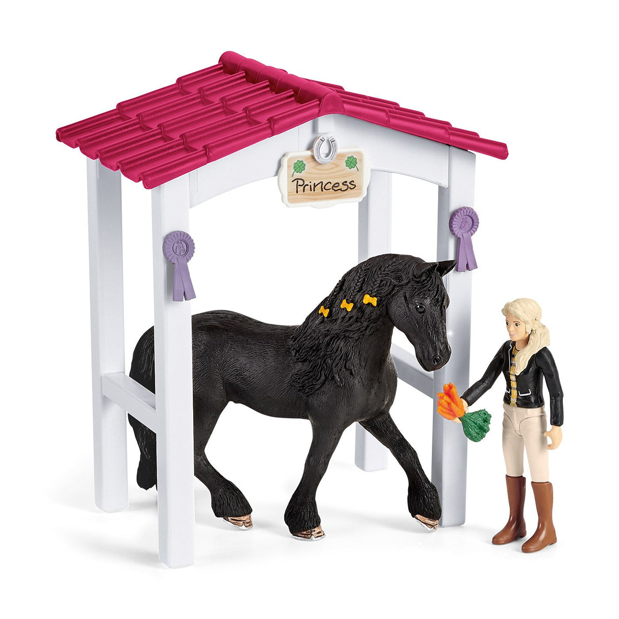 Schleich Horse Club Horse Box W/ Tori & Princess