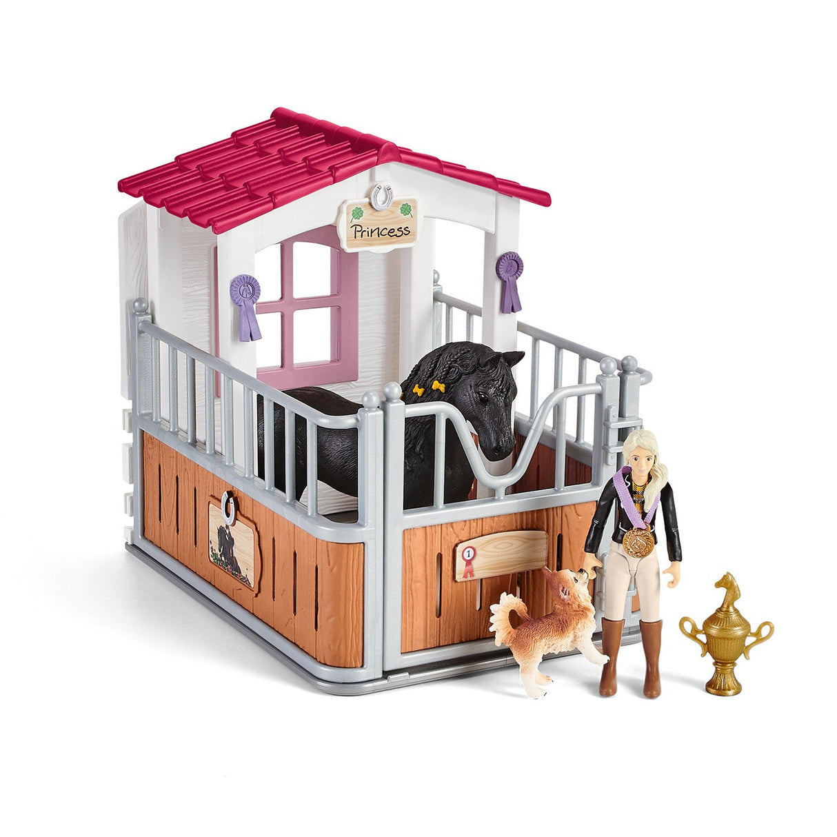 Schleich Horse Club Horse Box W/ Tori & Princess
