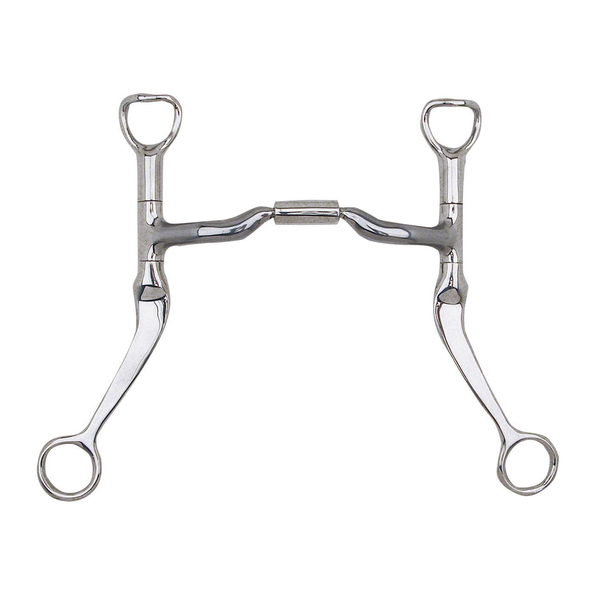 Myler Flat Shank Bit W/ Low Port - Level 2