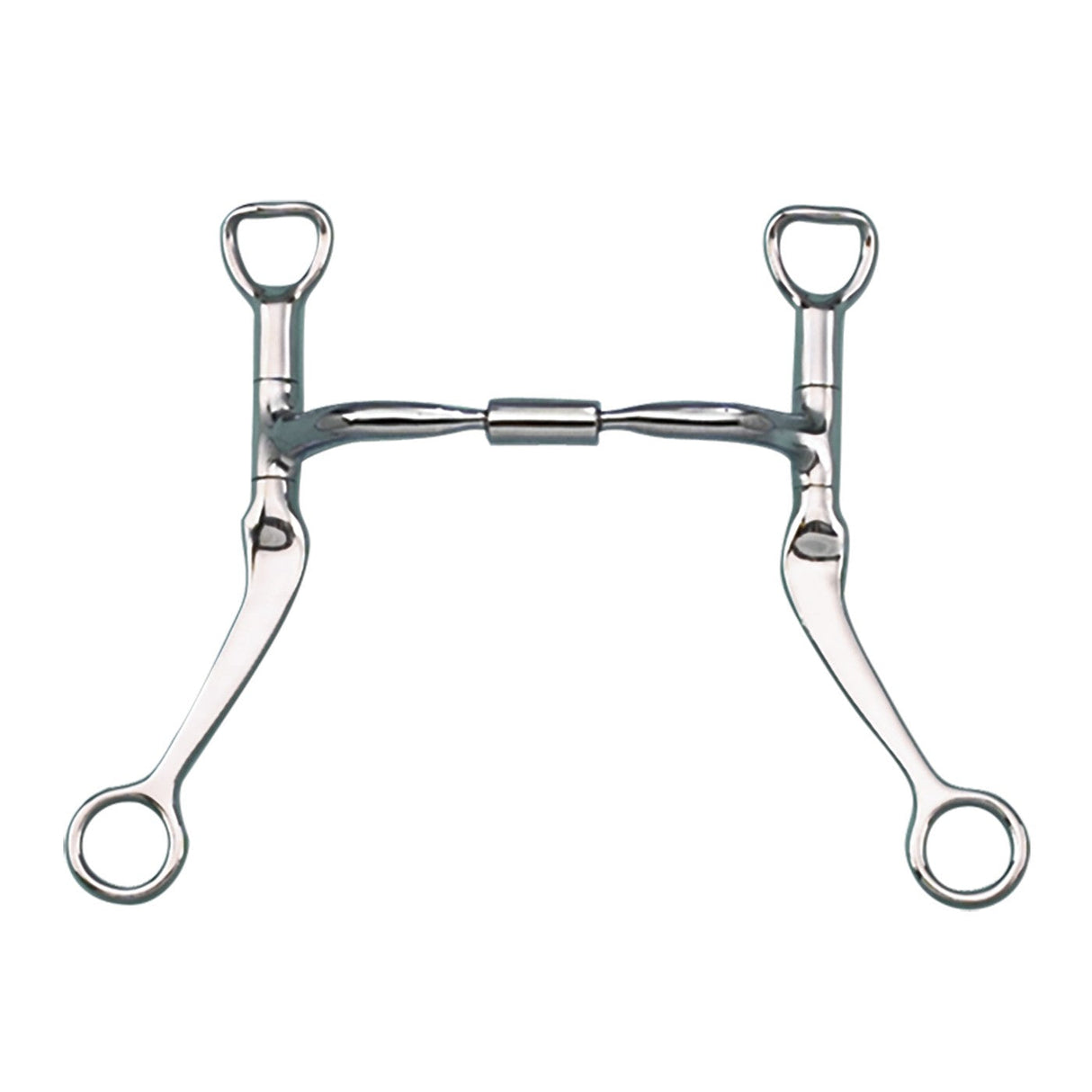 Myler 7 in. Flat Shank Bit W/ Sweet Iron Wide Barrel - Level 1