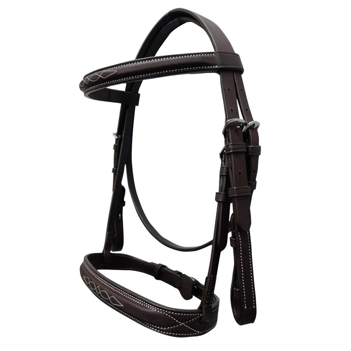 Belle & Bow Sugarbrook Wide Noseband Pony Bridle