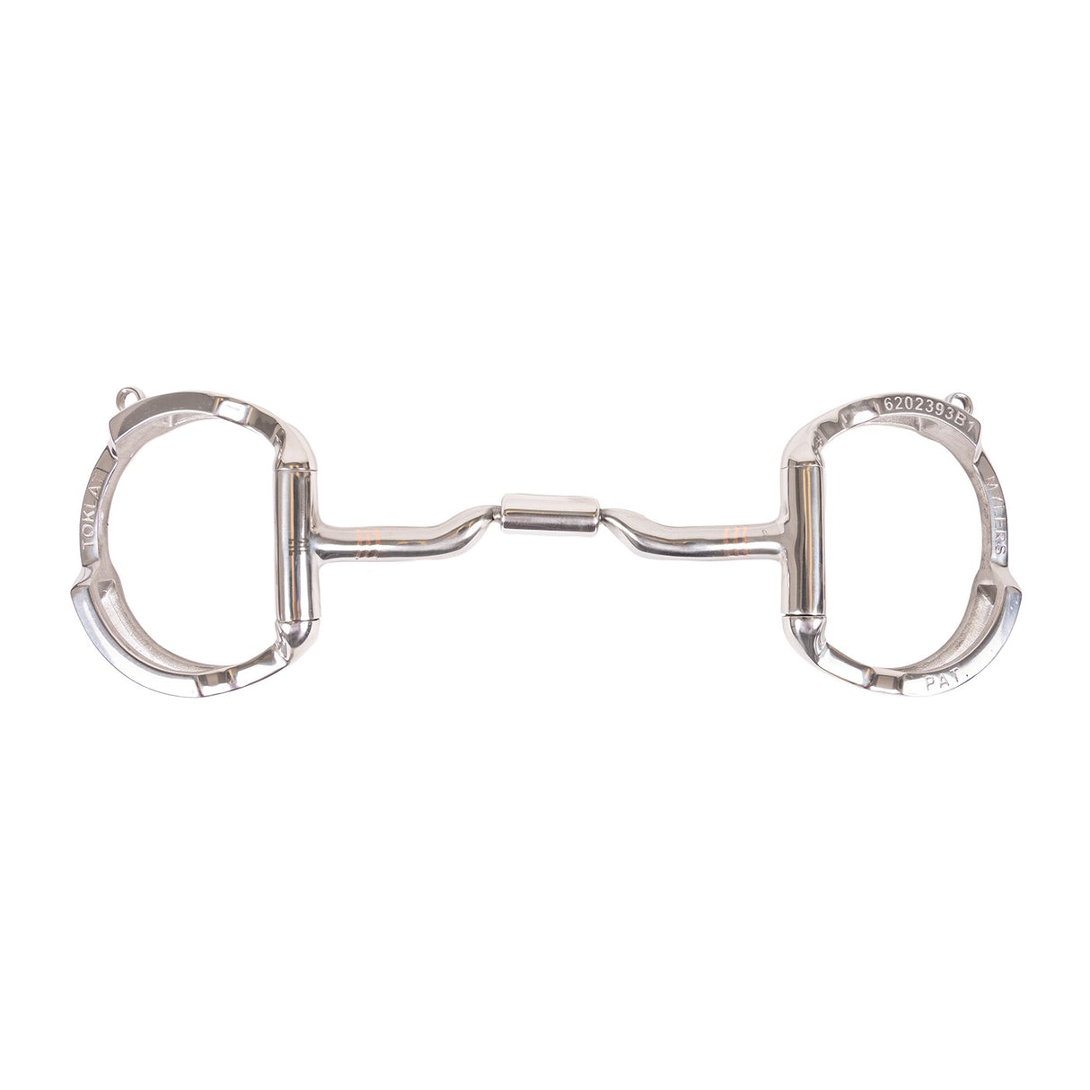 Myler Eggbutt Low Port Bit W/ Hooks - Level 2