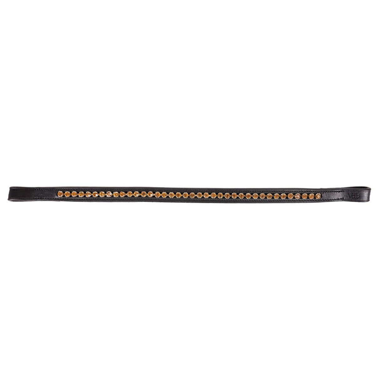 Val du Bois Yellow Crystal Browband