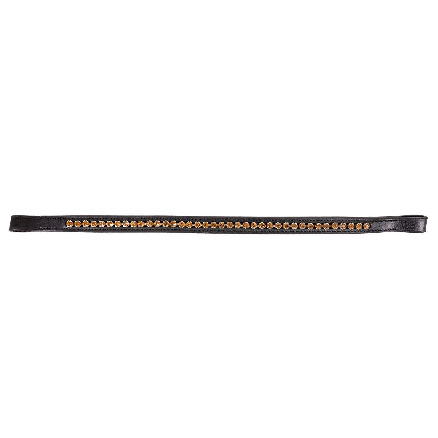 Val du Bois Yellow Crystal Browband