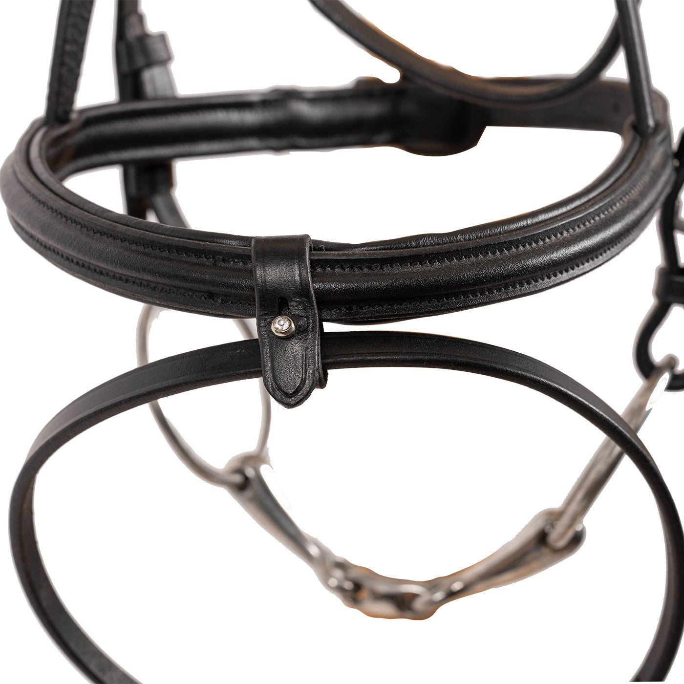 Val du Bois Padded Dressage Bridle W/ Removable Flash