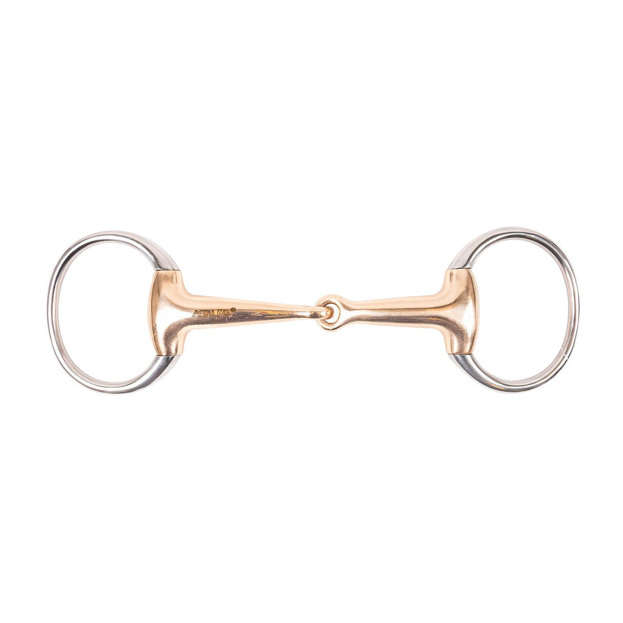 Metalab Eggbutt Copper Snaffle Bit