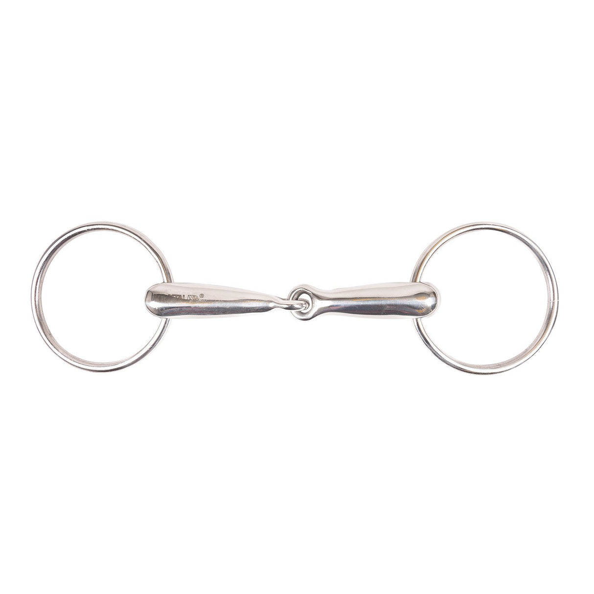 Metalab Loose Ring Hollow Mouth Snaffle Bit