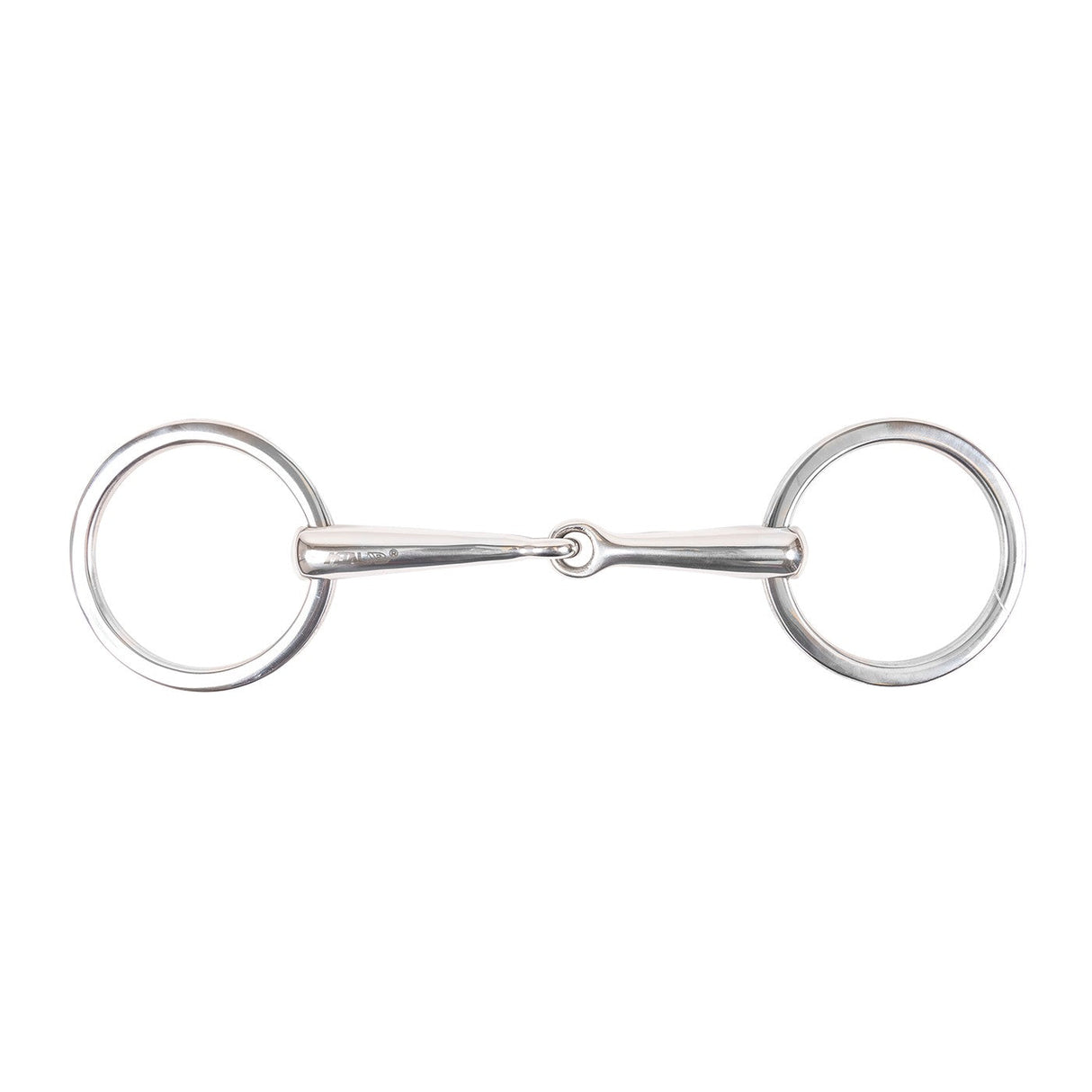 Metalab Loose Ring Snaffle W/ Flat Rings