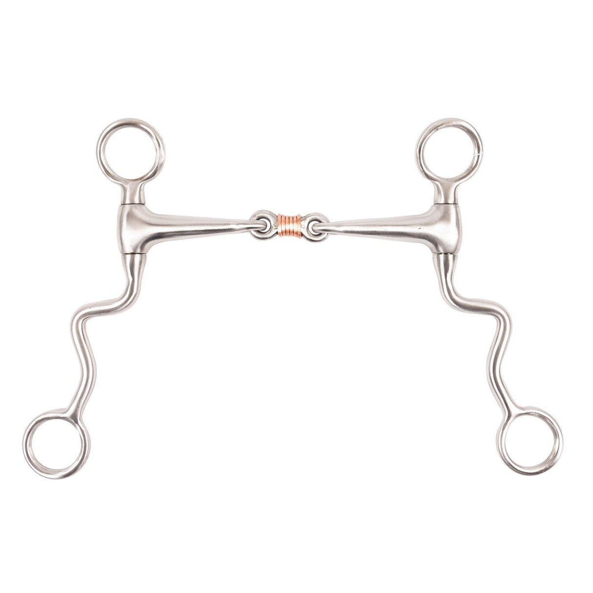 Metalab Double Jointed Transition Bit W/ Copper Wrap - 6 3/4 in. Cheeks