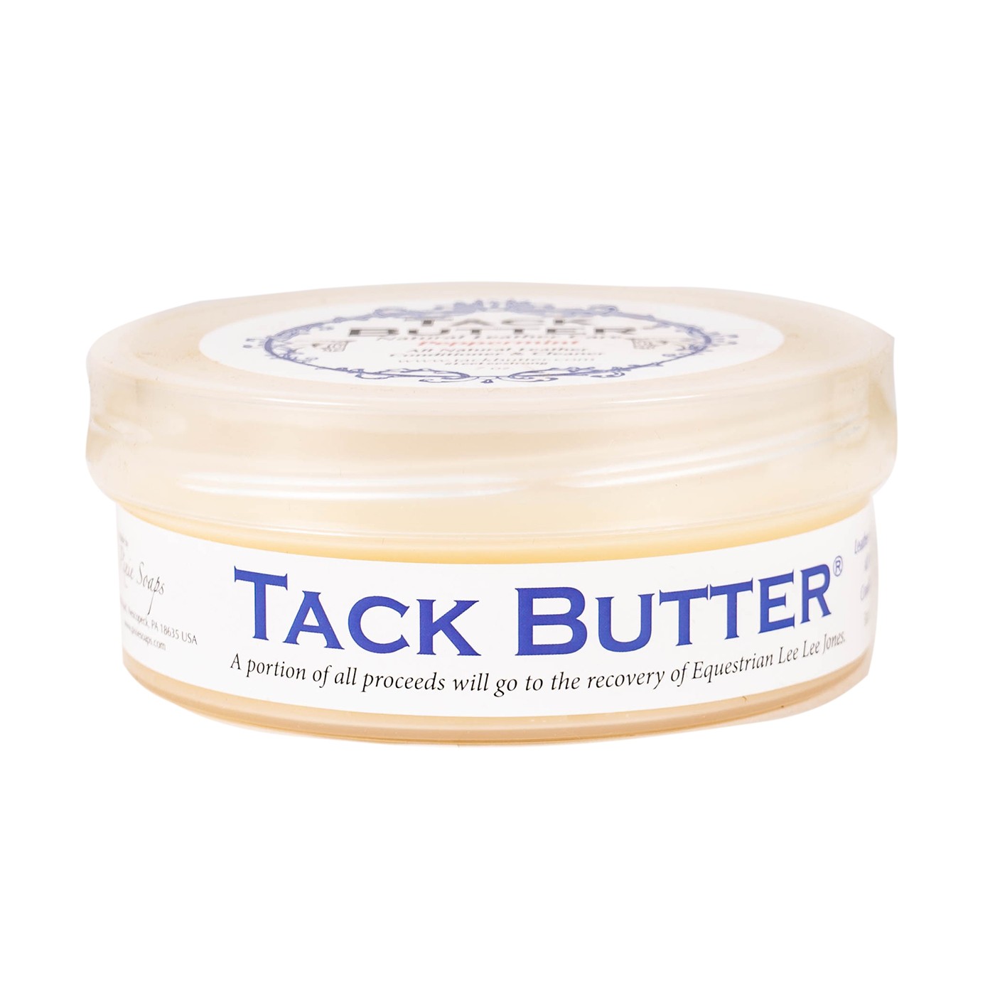 Tack Butter Peppermint Natural Leather Conditioner & Cleaner 7 oz.