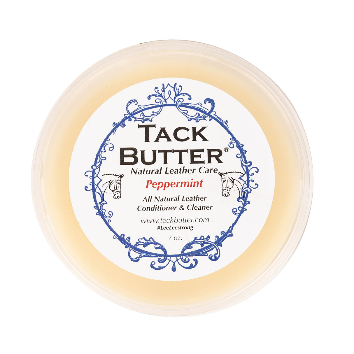 Tack Butter Peppermint Natural Leather Conditioner & Cleaner 7 oz.
