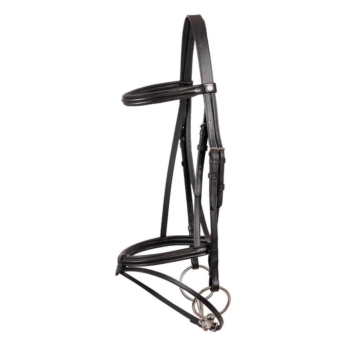 Val du Bois Padded Dressage Bridle W/ Removable Flash