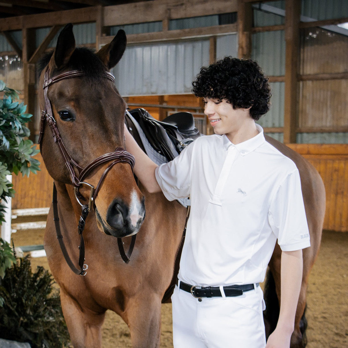 Black Label Colton Short Sleeve Show Shirt - Men's