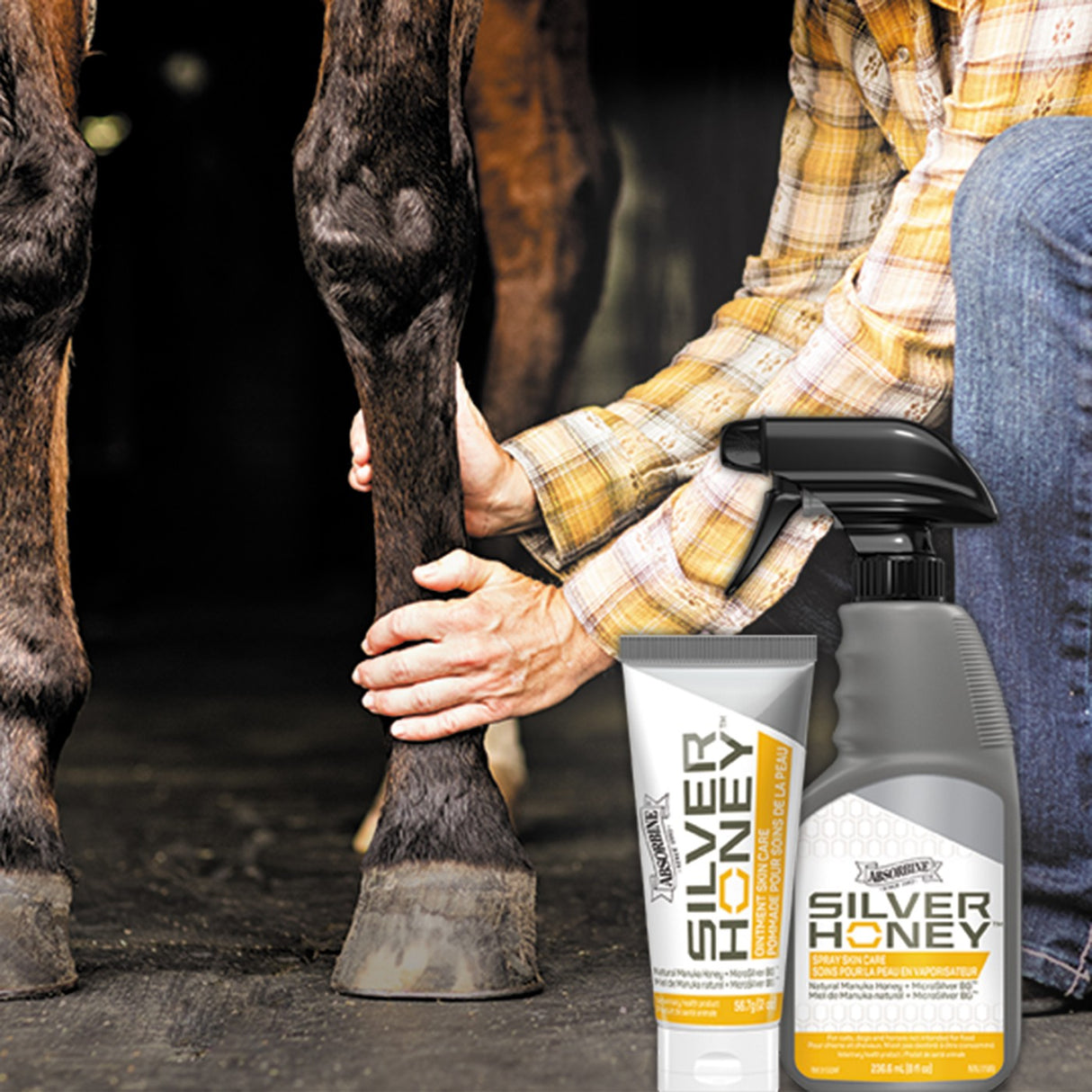 Absorbine Silver Honey Skin Care Spray 8 oz.