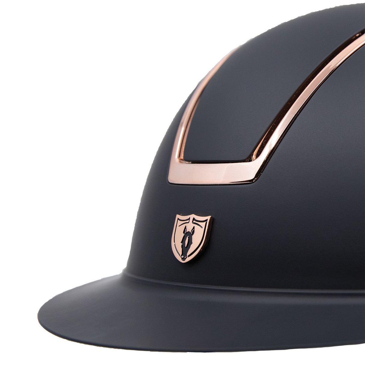 Tipperary Windsor Wide Brim MIPS Helmet - Rose Gold Trim