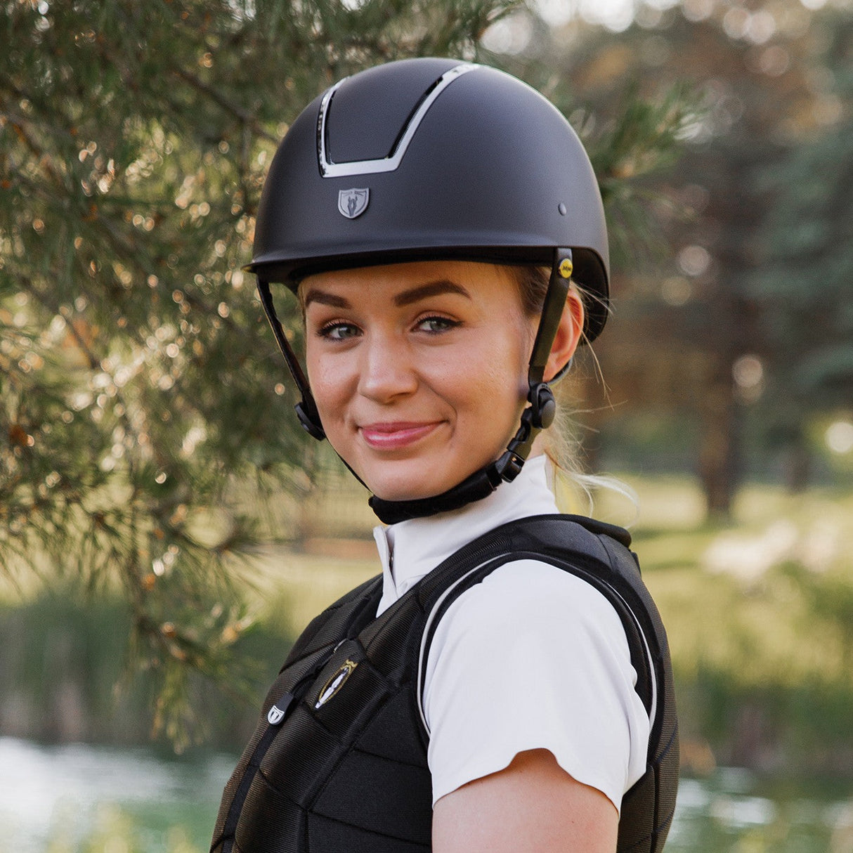 Tipperary Windsor Helmet - Chrome Trim