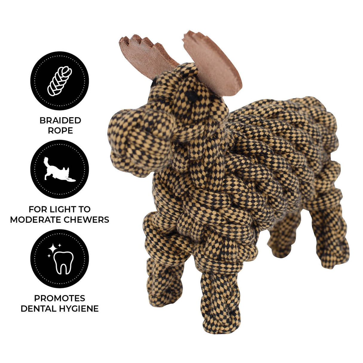 Shedrow K9 Moose Rope Dog Toy
