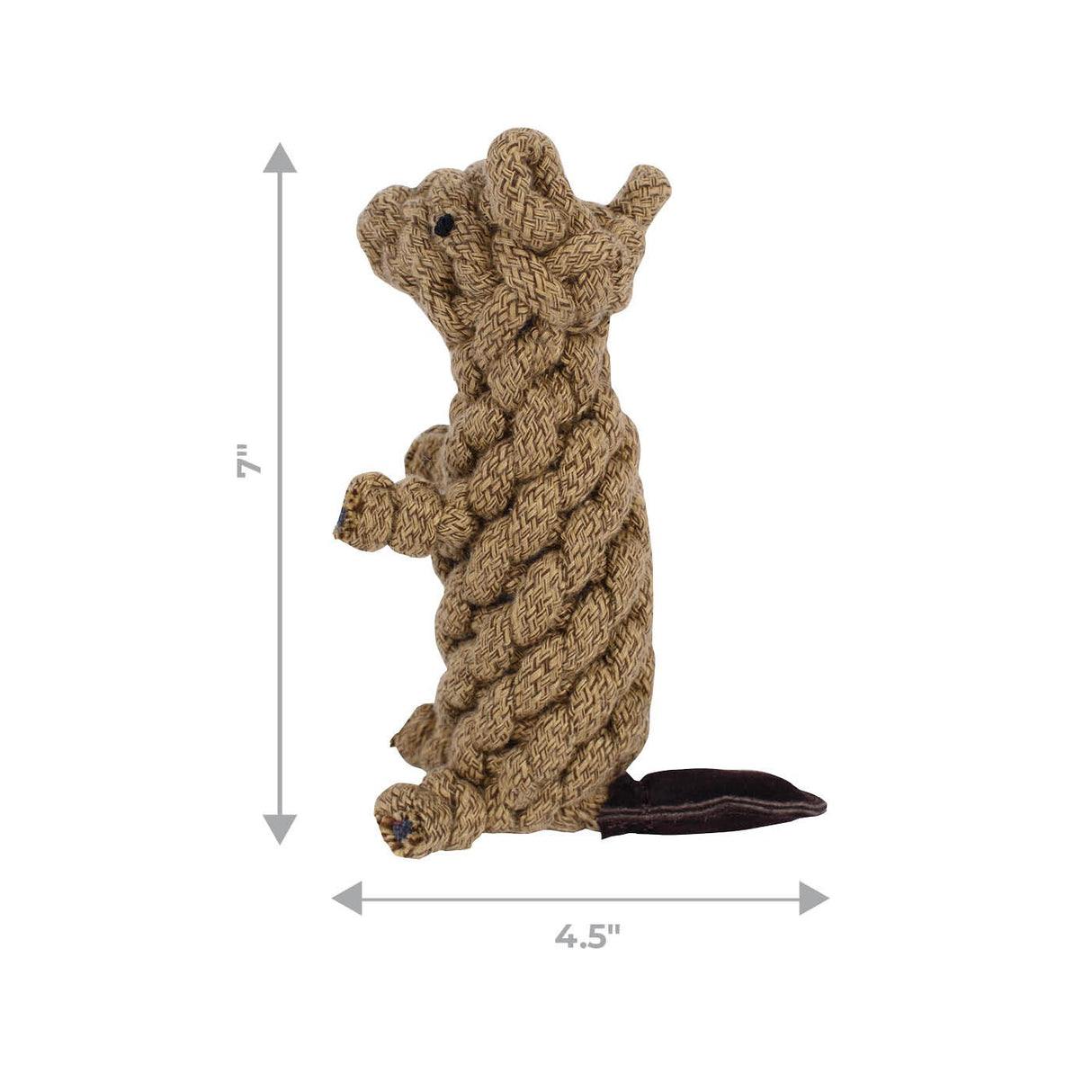 Shedrow K9 Beaver Rope Dog Toy