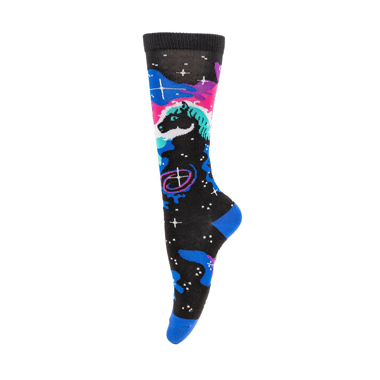Four White Socks x Sock It To Me Horsehead Nebula Knee High Socks - Kids'