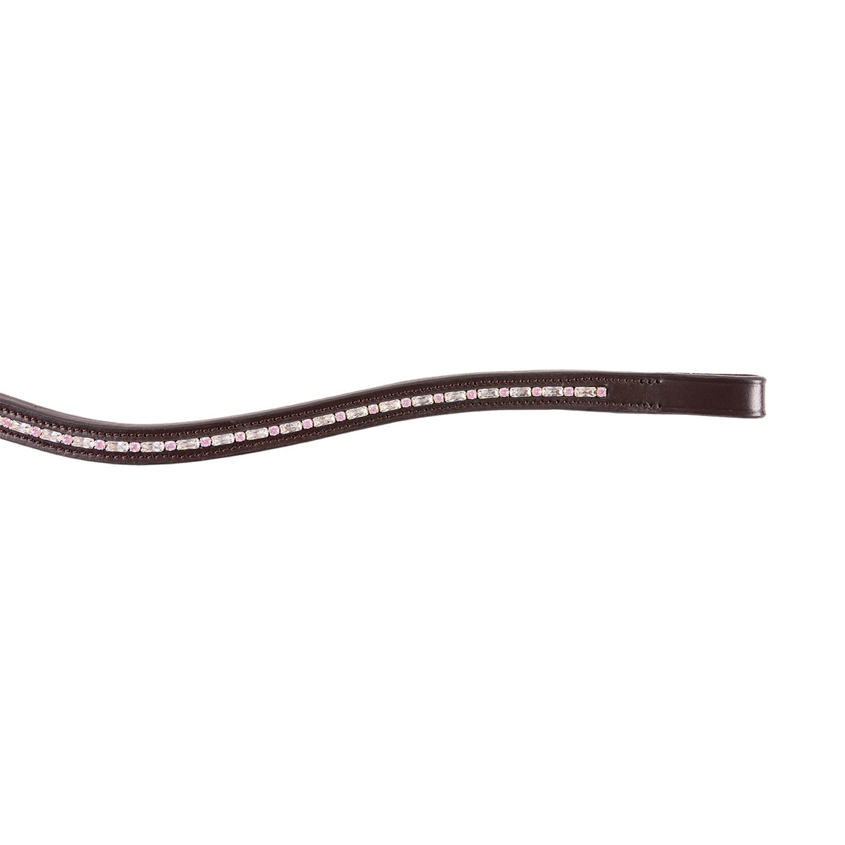 Val du Bois Pink Crystal Wave Browband
