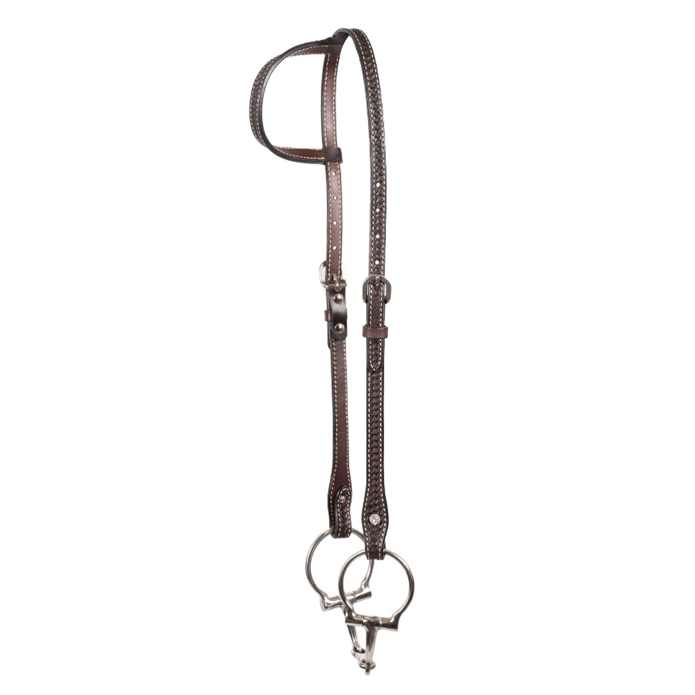 Country Legend Basket Tooling One Ear Headstall