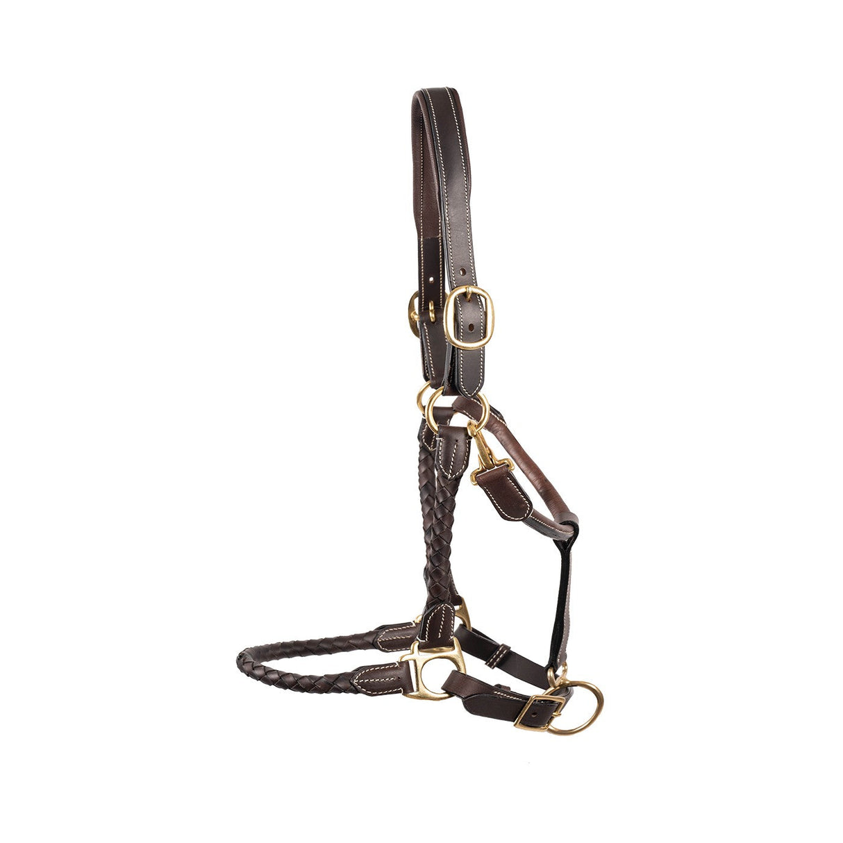 Val du Bois Braided Leather Halter