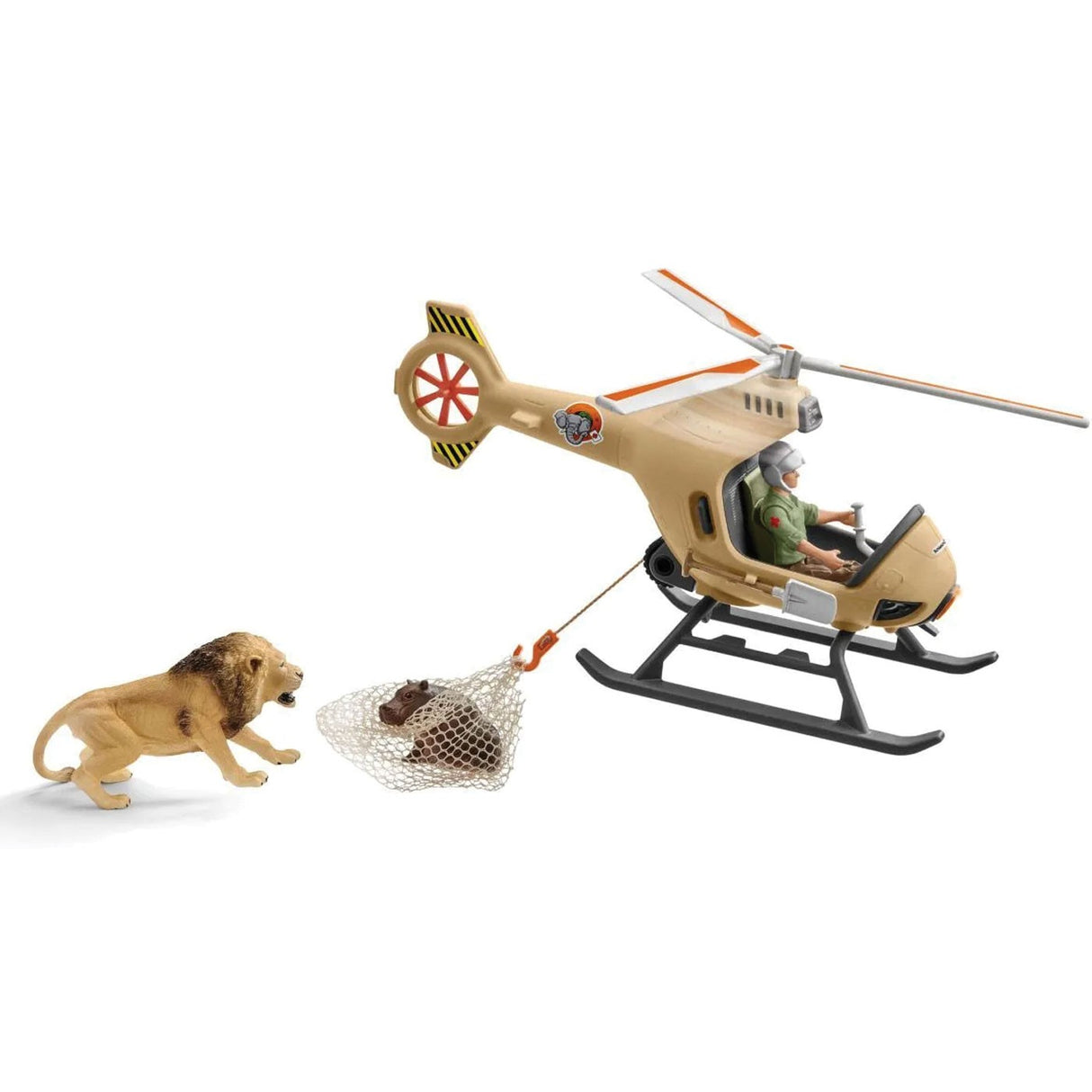 Schleich Wild Life Animal Rescue Helicopter
